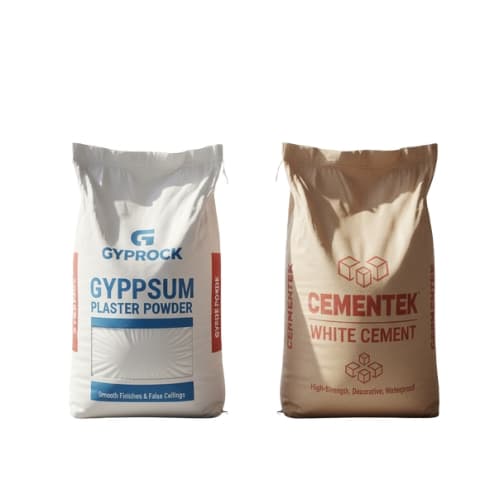 Gypsum & White Cement
